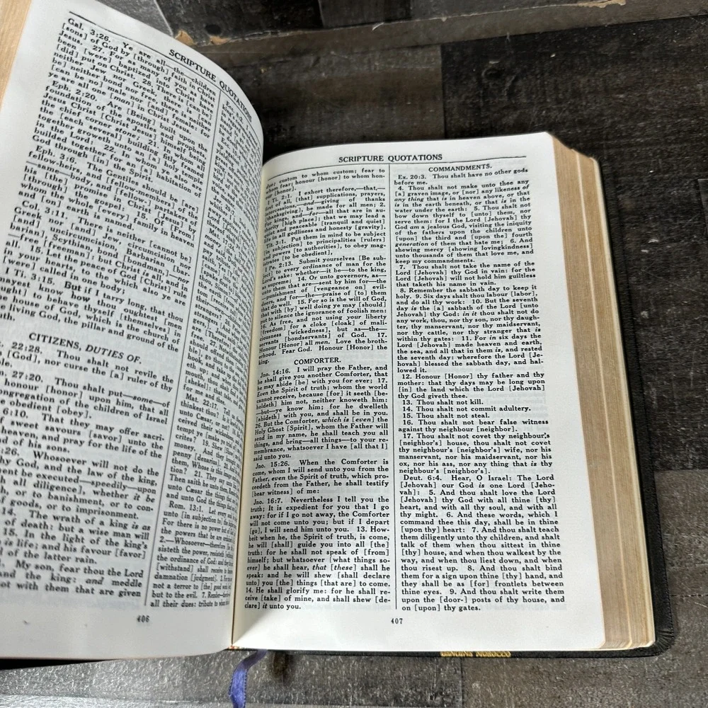 Naves Topical Bible A Digest of the Holy Scriptures Indexed 1962 Southwestern
